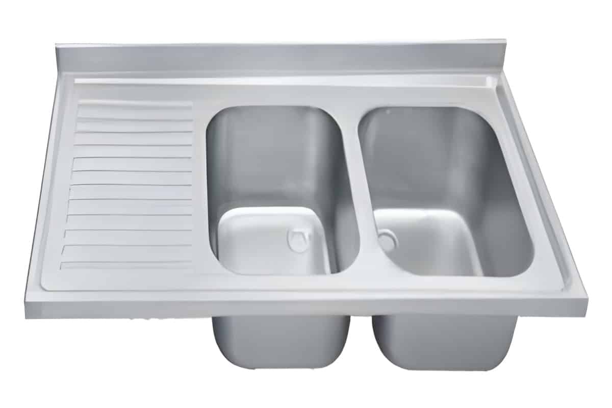 Top Sink - Right Side - double bowl