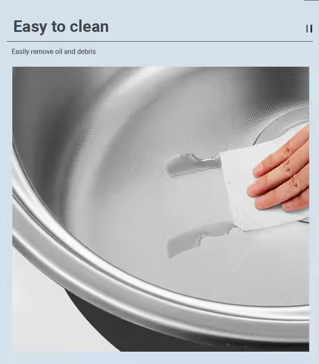 round stainless steel sink