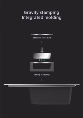 Stainless Steel Single Bowl Sink features